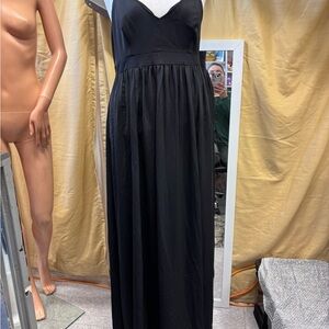J. Crew Black Maxi Dress